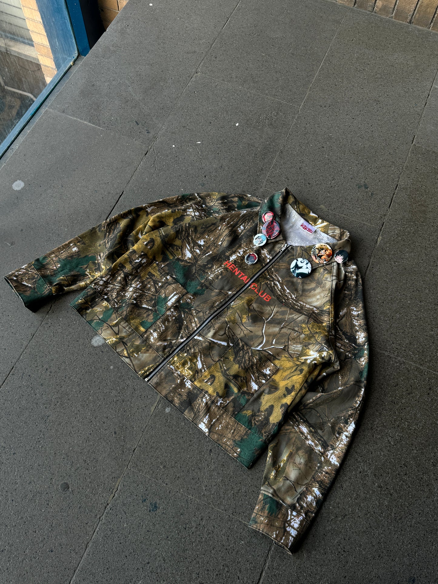 BOXY FIT JACKET REAL TREE