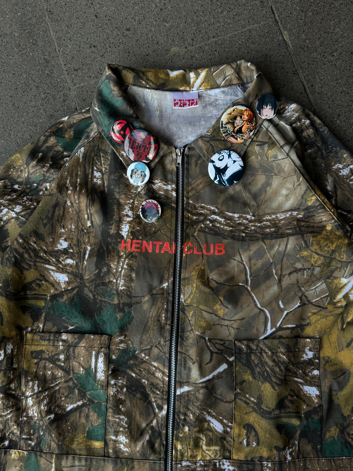 BOXY FIT JACKET REAL TREE