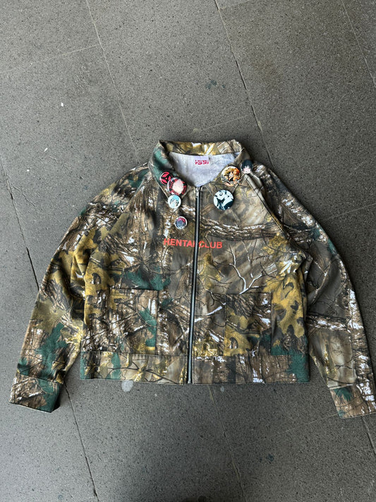 BOXY FIT JACKET REAL TREE