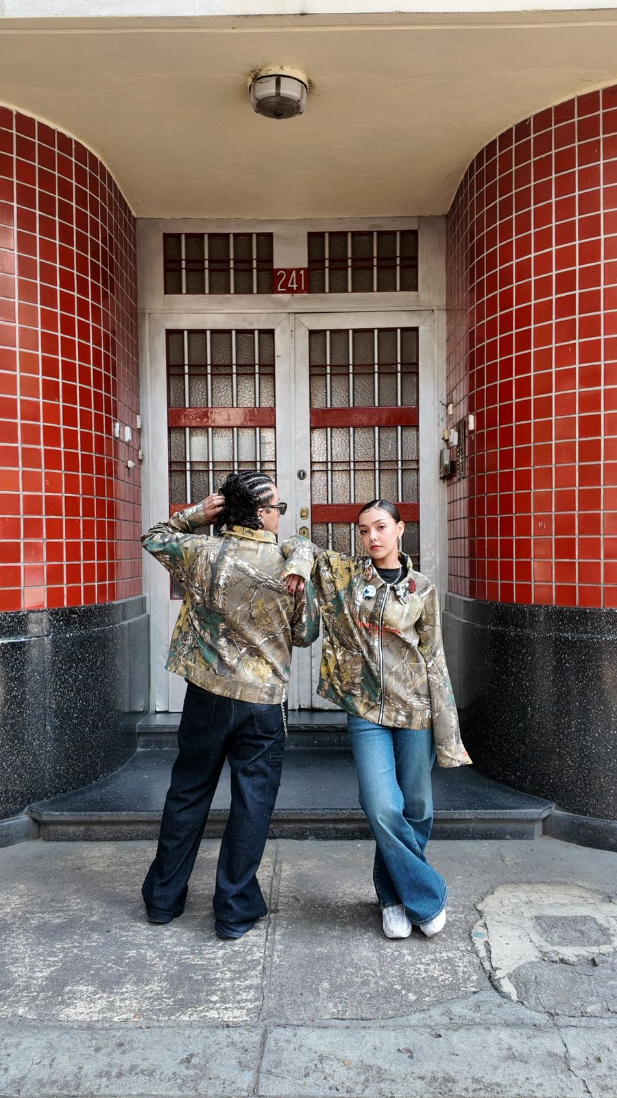 BOXY FIT JACKET REAL TREE